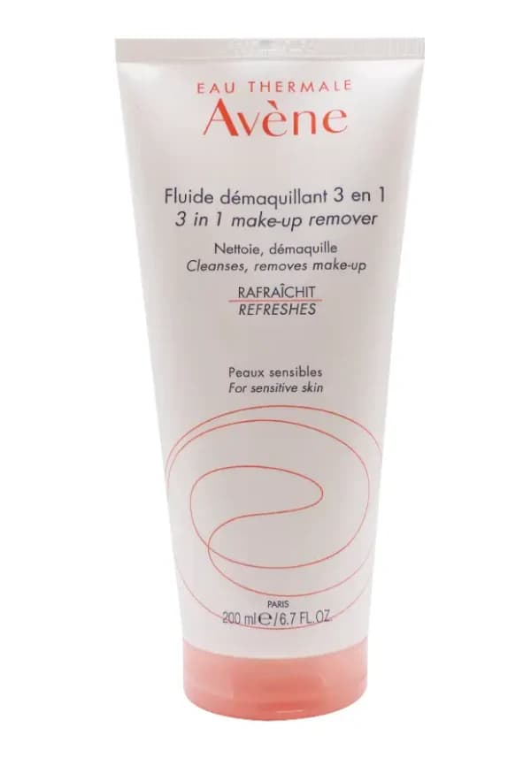 Avène Fluide Démaquillant 3-en-1 — 200 ml.