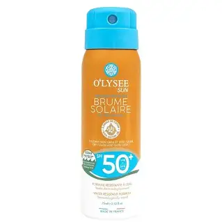O’LYSEE Sun Brume Solaire Très Haute Protection SPF 50 – 75 ml