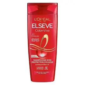 L’Oréal Paris Elseve Color-Vive – Shampooing Protecteur pour cheveux colorés – 400 ml.